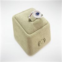 Ringe Annamaria Cammilli Dame Premiere Color in Weißgold Zaffiro 0.39 Ct GAN2075W - GAN2075W